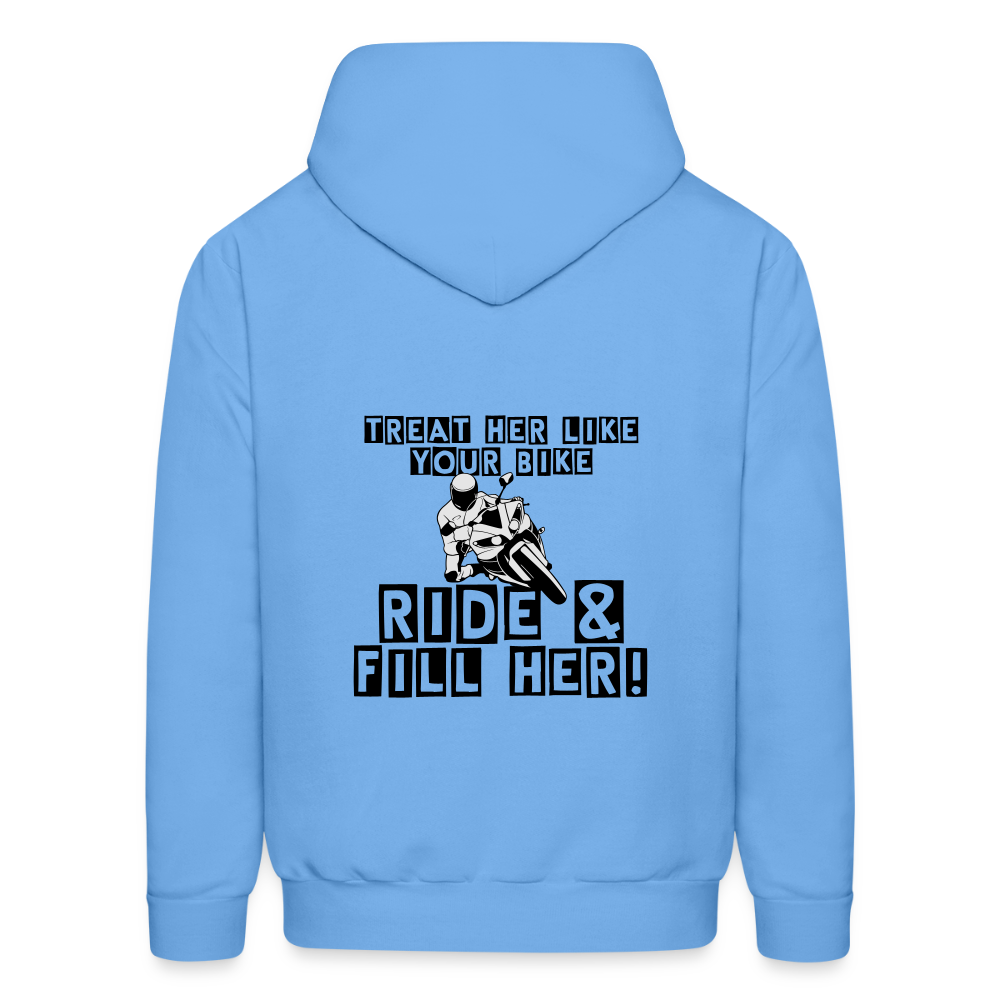 Men's Hoodie - carolina blue