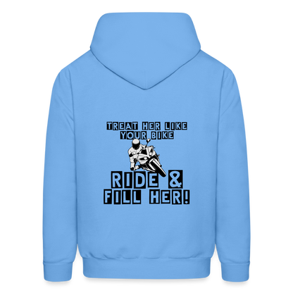 Men's Hoodie - carolina blue