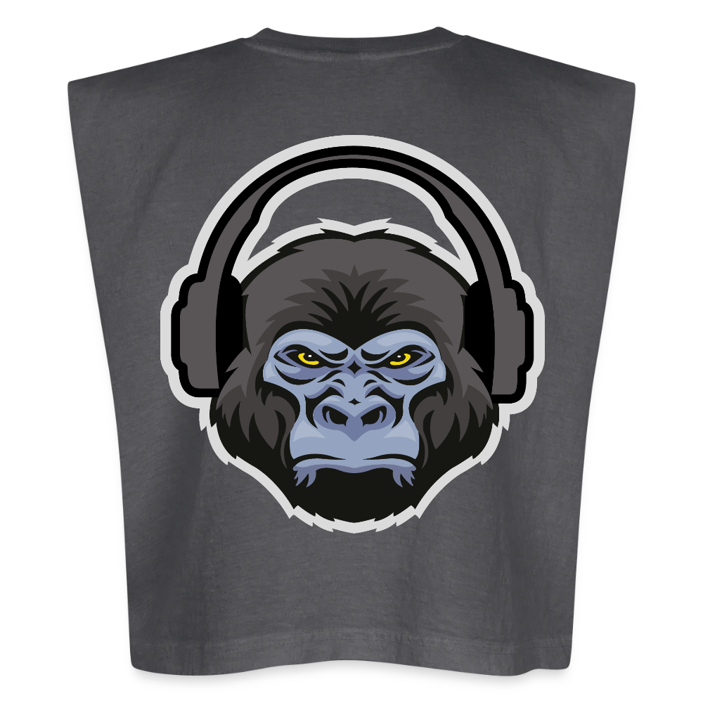 Muscle T - faded black