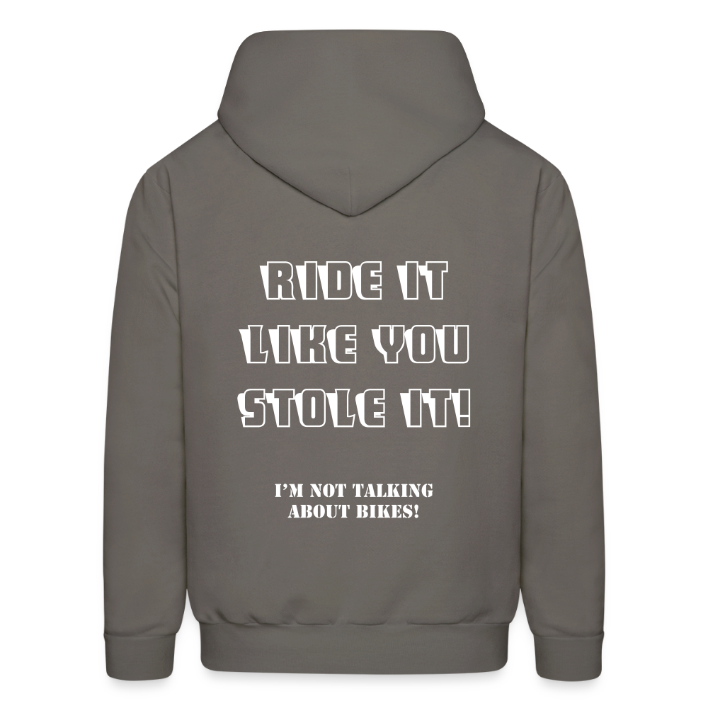 Men's Hoodie - asphalt gray