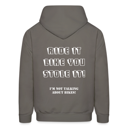 Men's Hoodie - asphalt gray