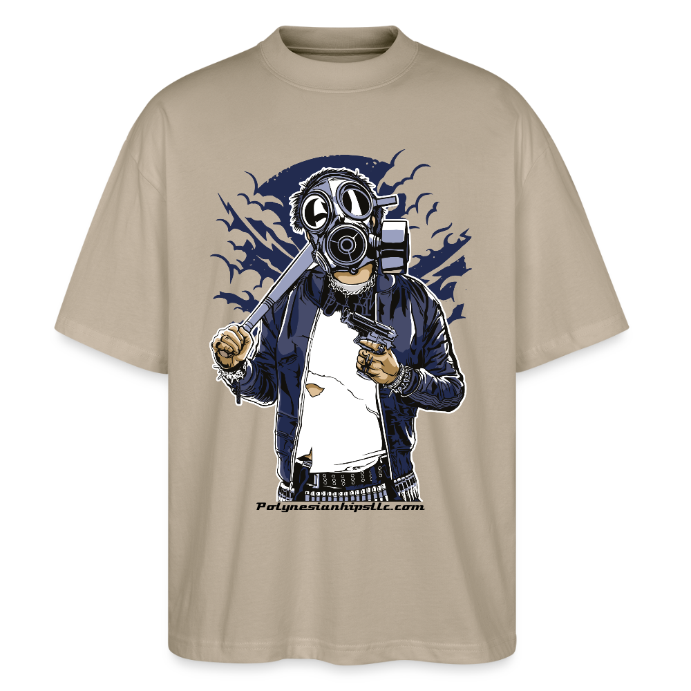 Oversized Graphic T - stone