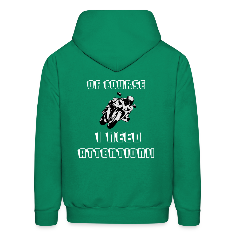 Men's Hoodie - kelly green