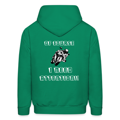 Men's Hoodie - kelly green