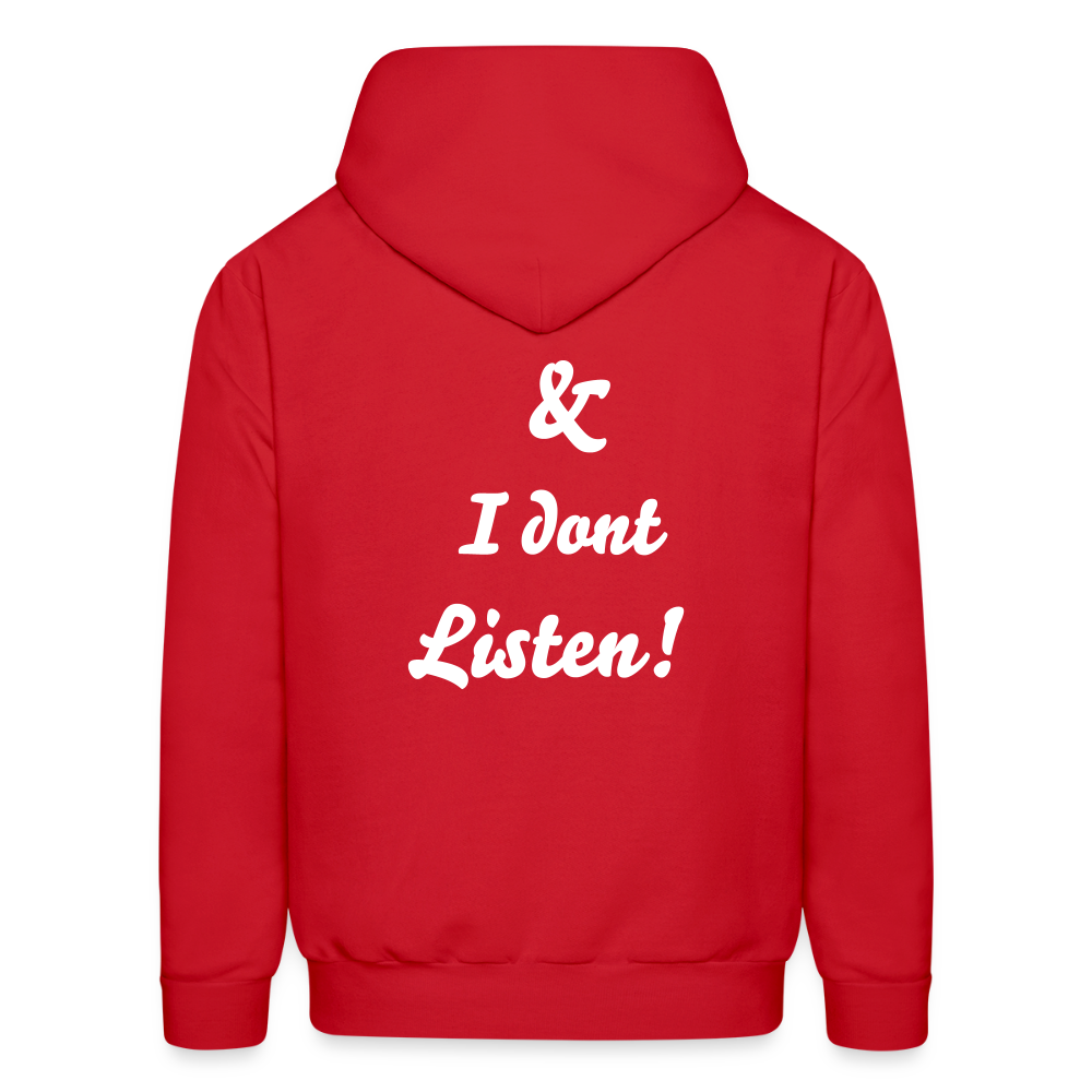 Men's Hoodie - red