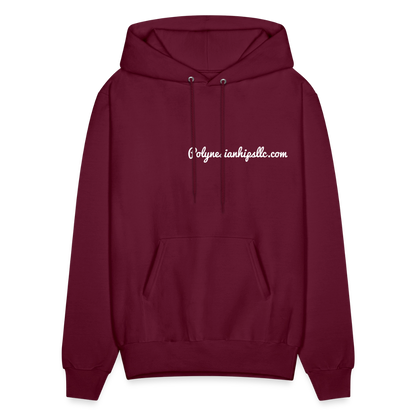 Men's Hoodie - burgundy
