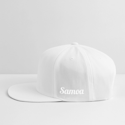 Snapback Baseball Cap - white