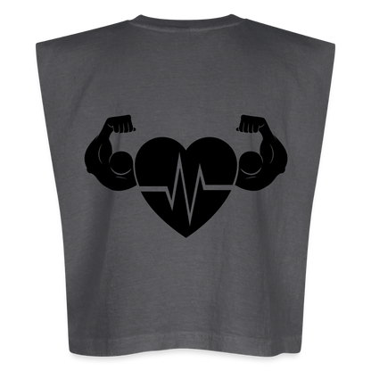 Muscle T - faded black