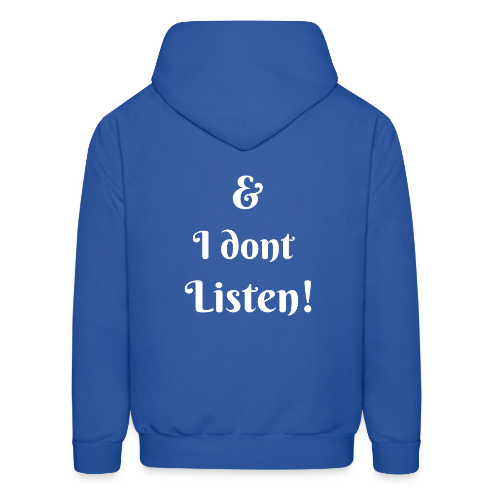 Men's Hoodie - royal blue