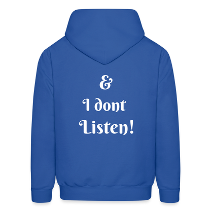 Men's Hoodie - royal blue