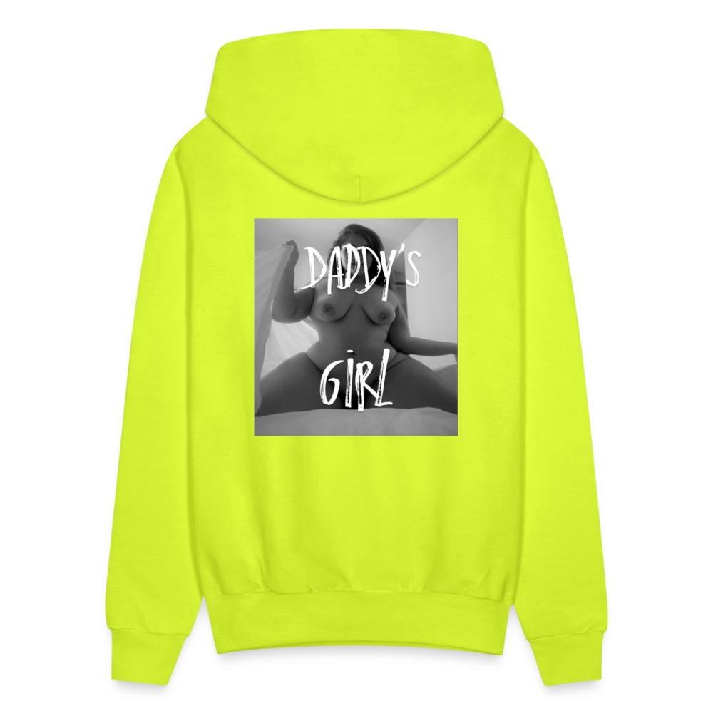 Men's Hoodie - safety green