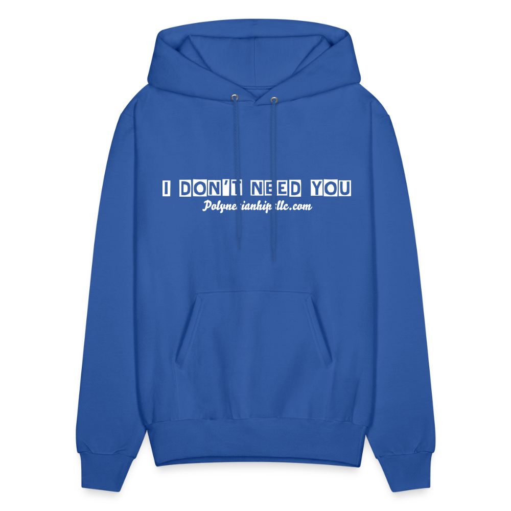 Men's Hoodie - royal blue