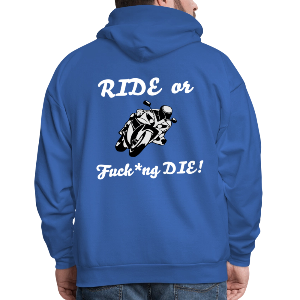 Men's Hoodie - royal blue