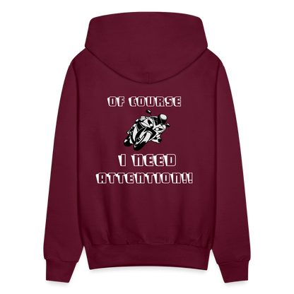 Men's Hoodie - burgundy