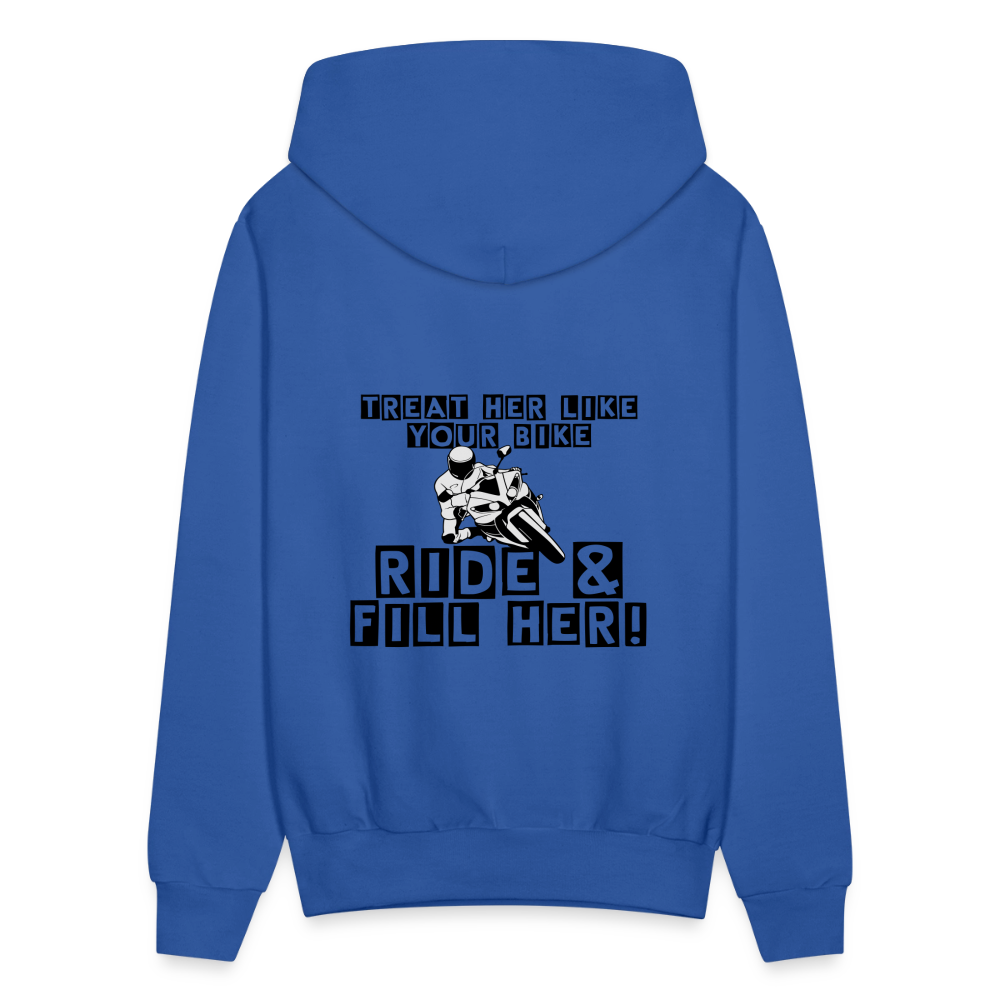 Men's Hoodie - royal blue