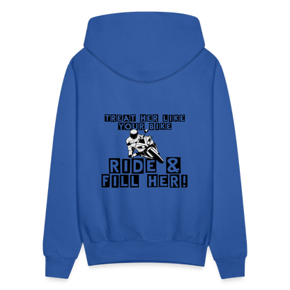 Men's Hoodie - royal blue