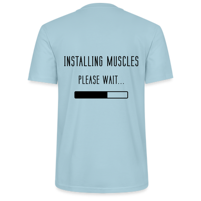 Graphic T - sky blue