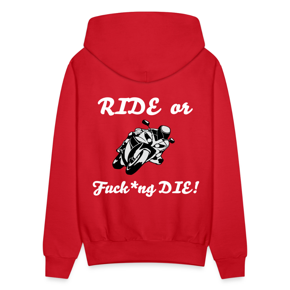 Men's Hoodie - red
