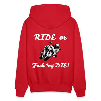 Men's Hoodie - red