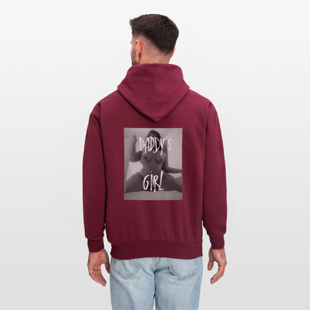 Men's Hoodie - burgundy