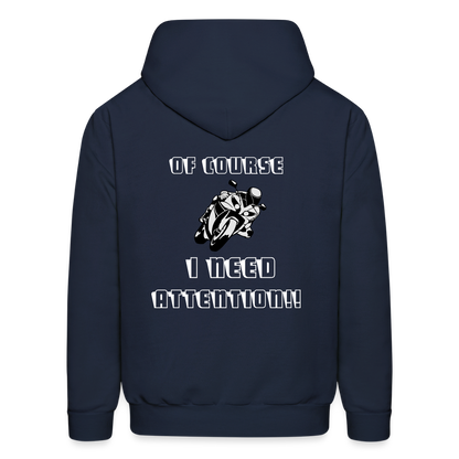 Men's Hoodie - navy