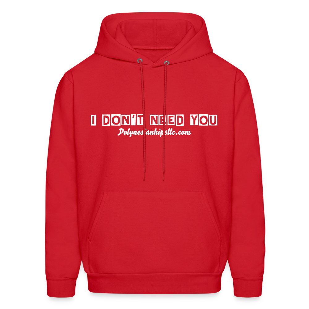 Men's Hoodie - red