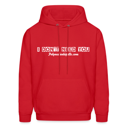 Men's Hoodie - red