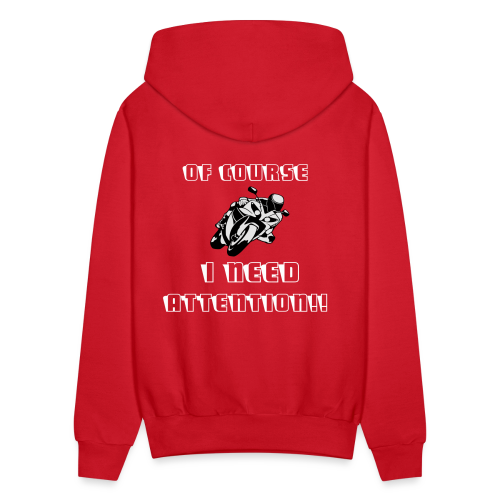 Men's Hoodie - red