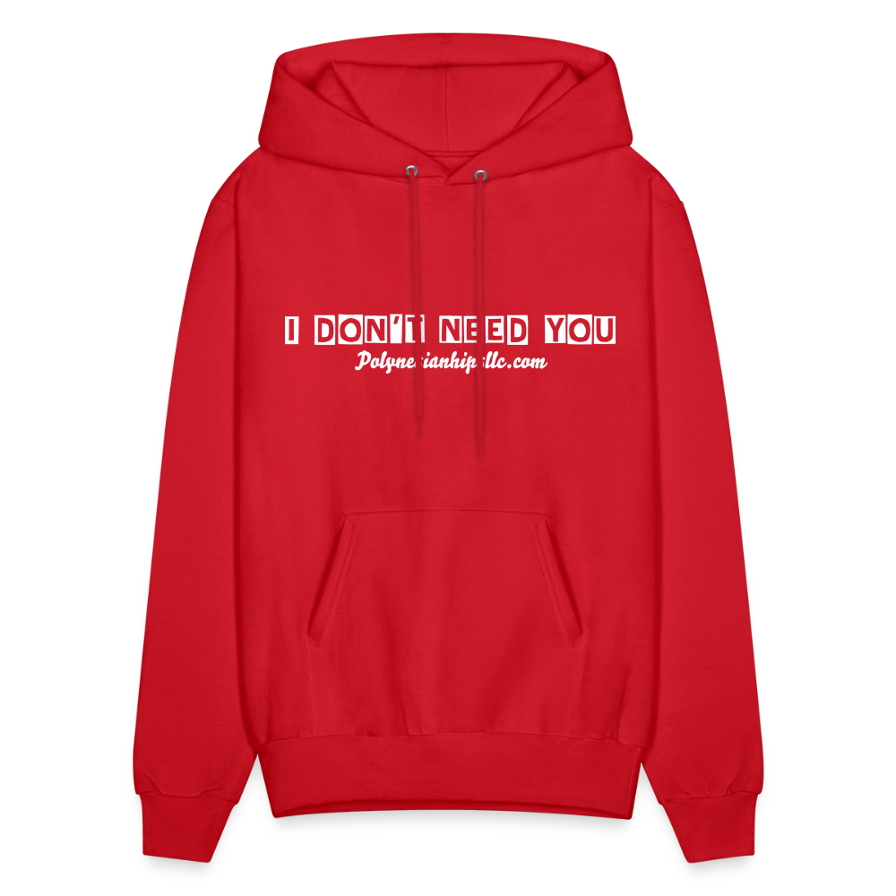 Men's Hoodie - red