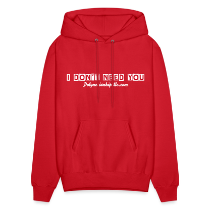 Men's Hoodie - red
