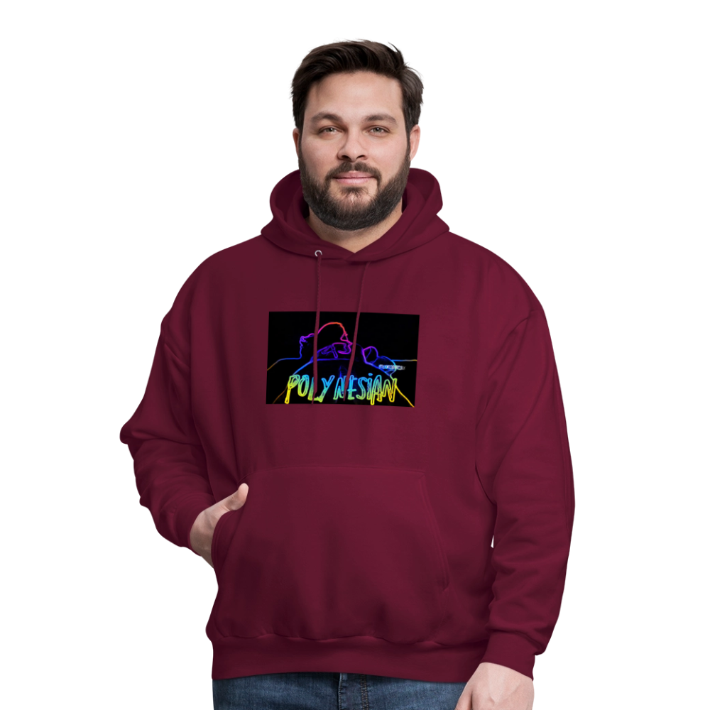 Men's Hoodie - burgundy