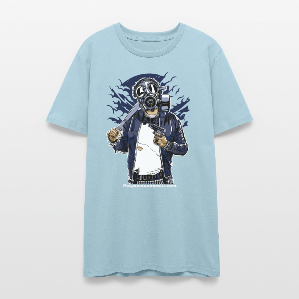 Graphic T - sky blue