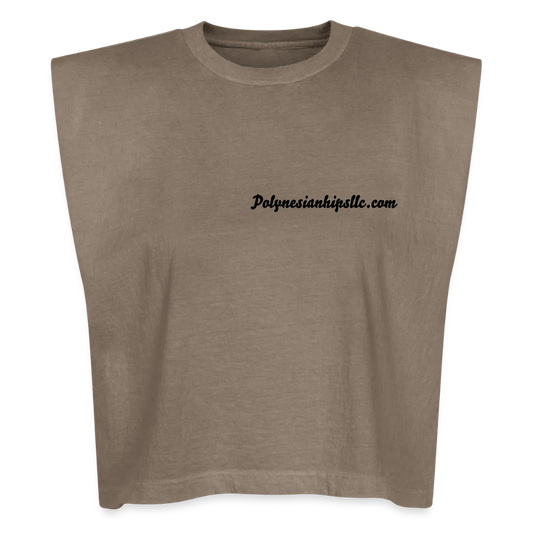 Muscle T - faded brown