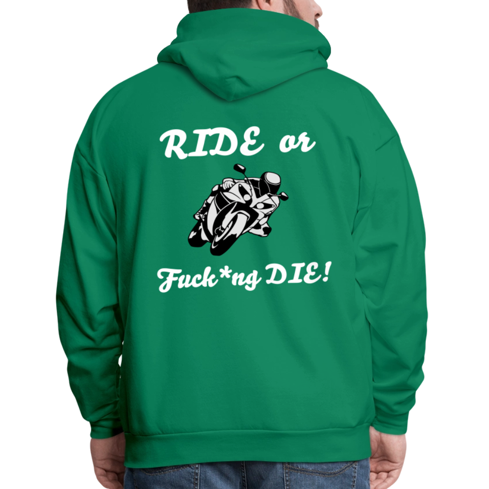 Men's Hoodie - kelly green