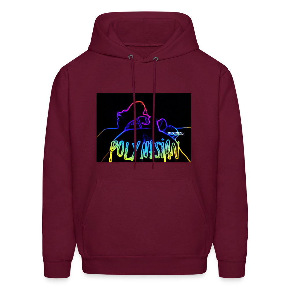 Men's Hoodie - burgundy
