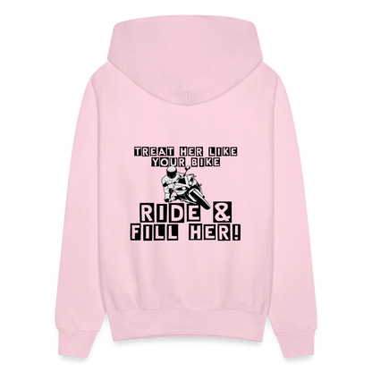 Men's Hoodie - pale pink