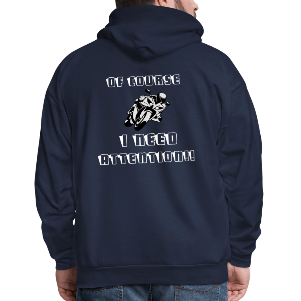 Men's Hoodie - navy