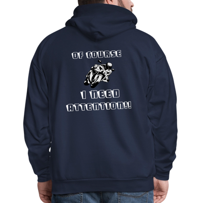 Men's Hoodie - navy