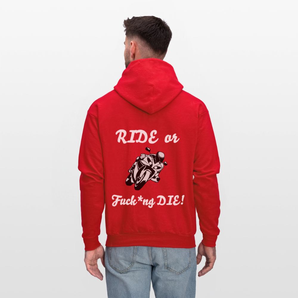 Men's Hoodie - red