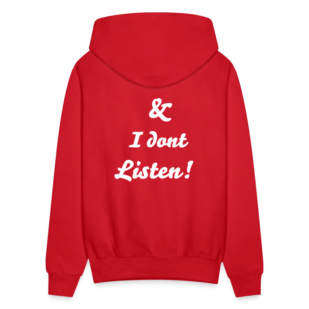 Men's Hoodie - red