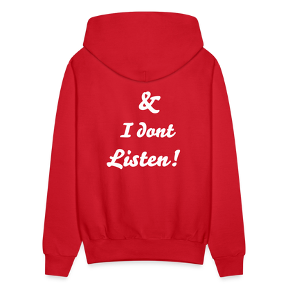 Men's Hoodie - red