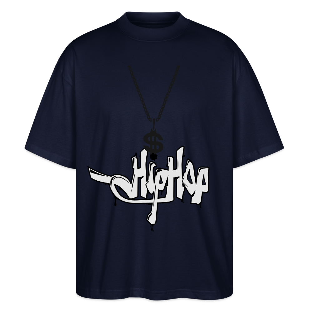 Oversized Graphic T - french navy