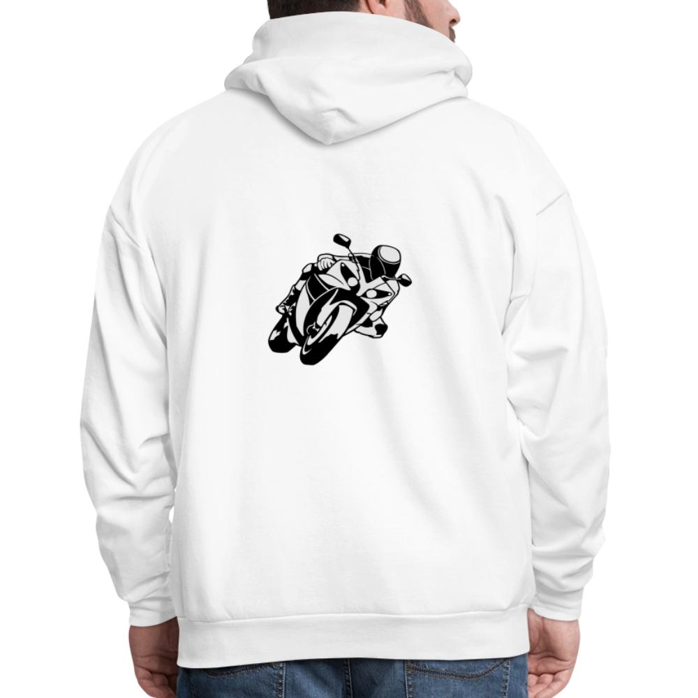 Men's Hoodie - white