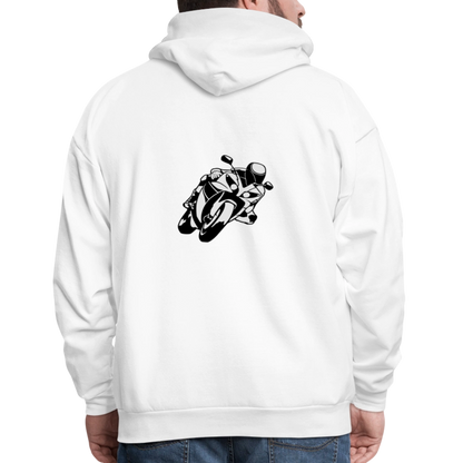 Men's Hoodie - white