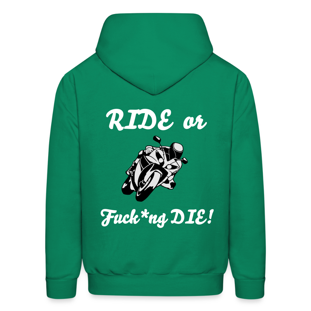 Men's Hoodie - kelly green