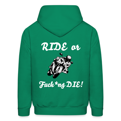 Men's Hoodie - kelly green