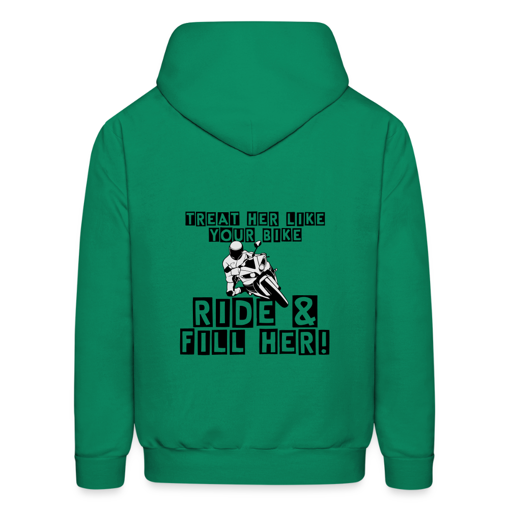 Men's Hoodie - kelly green