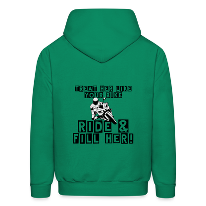 Men's Hoodie - kelly green