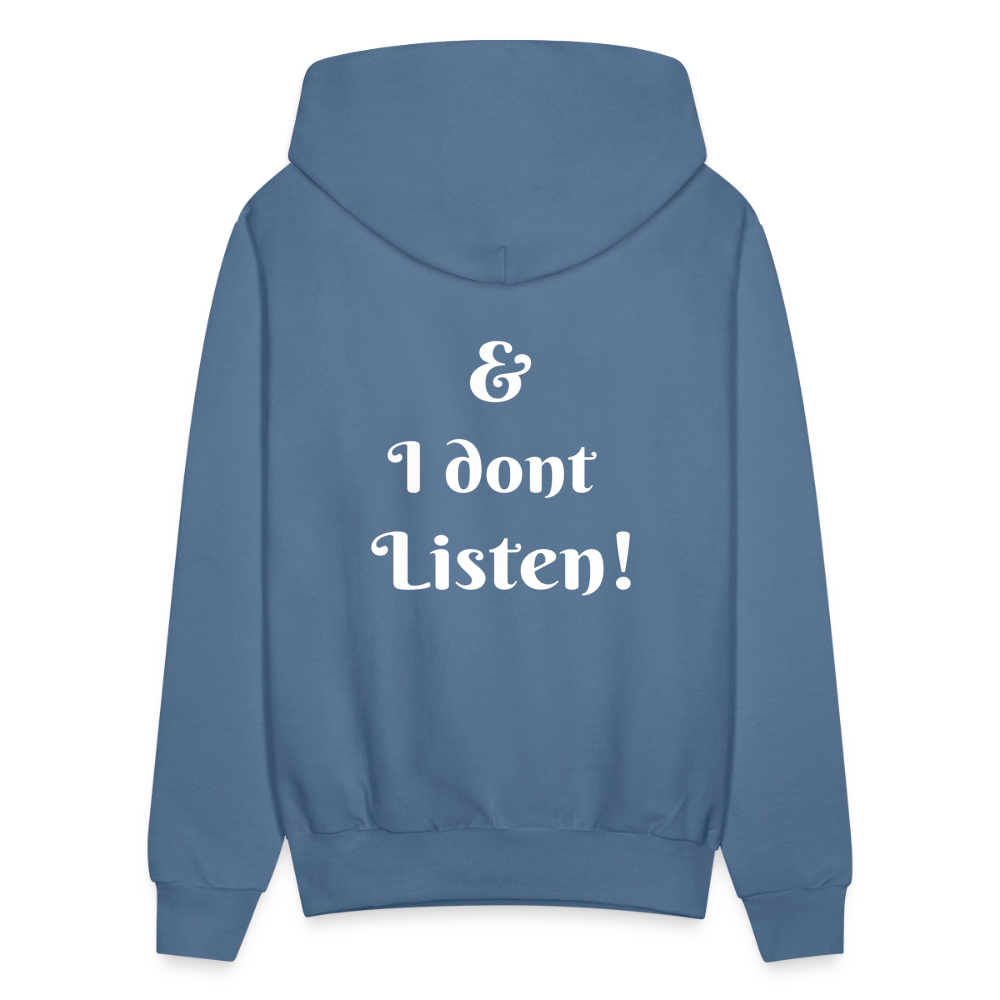 Men's Hoodie - denim blue