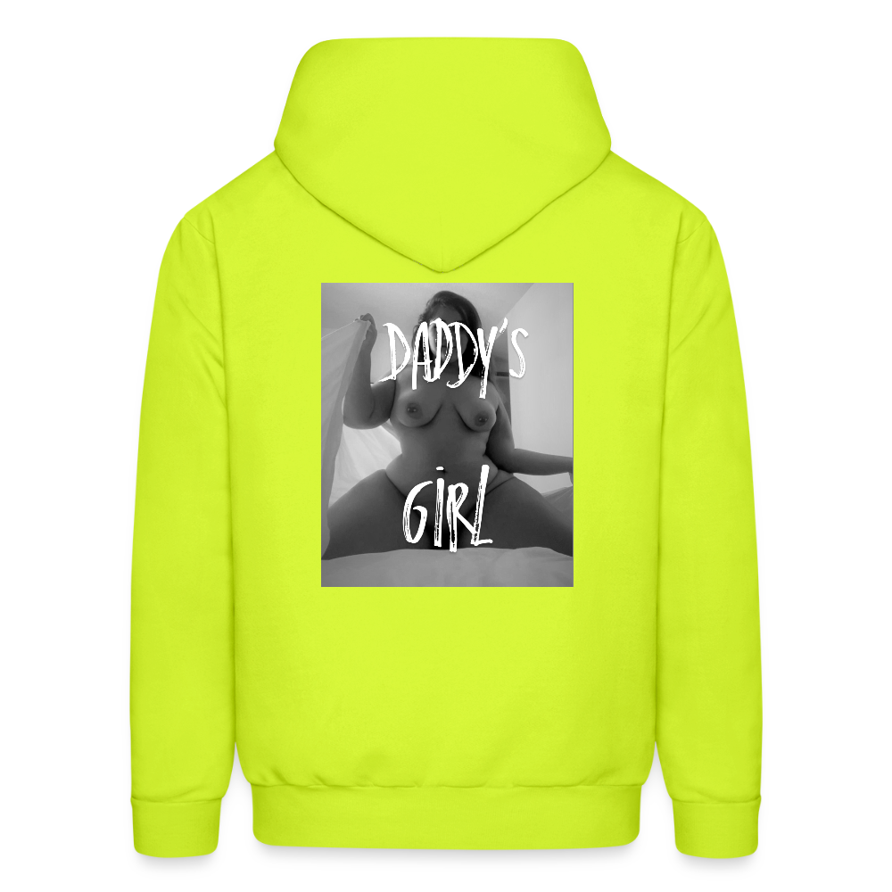 Men's Hoodie - safety green
